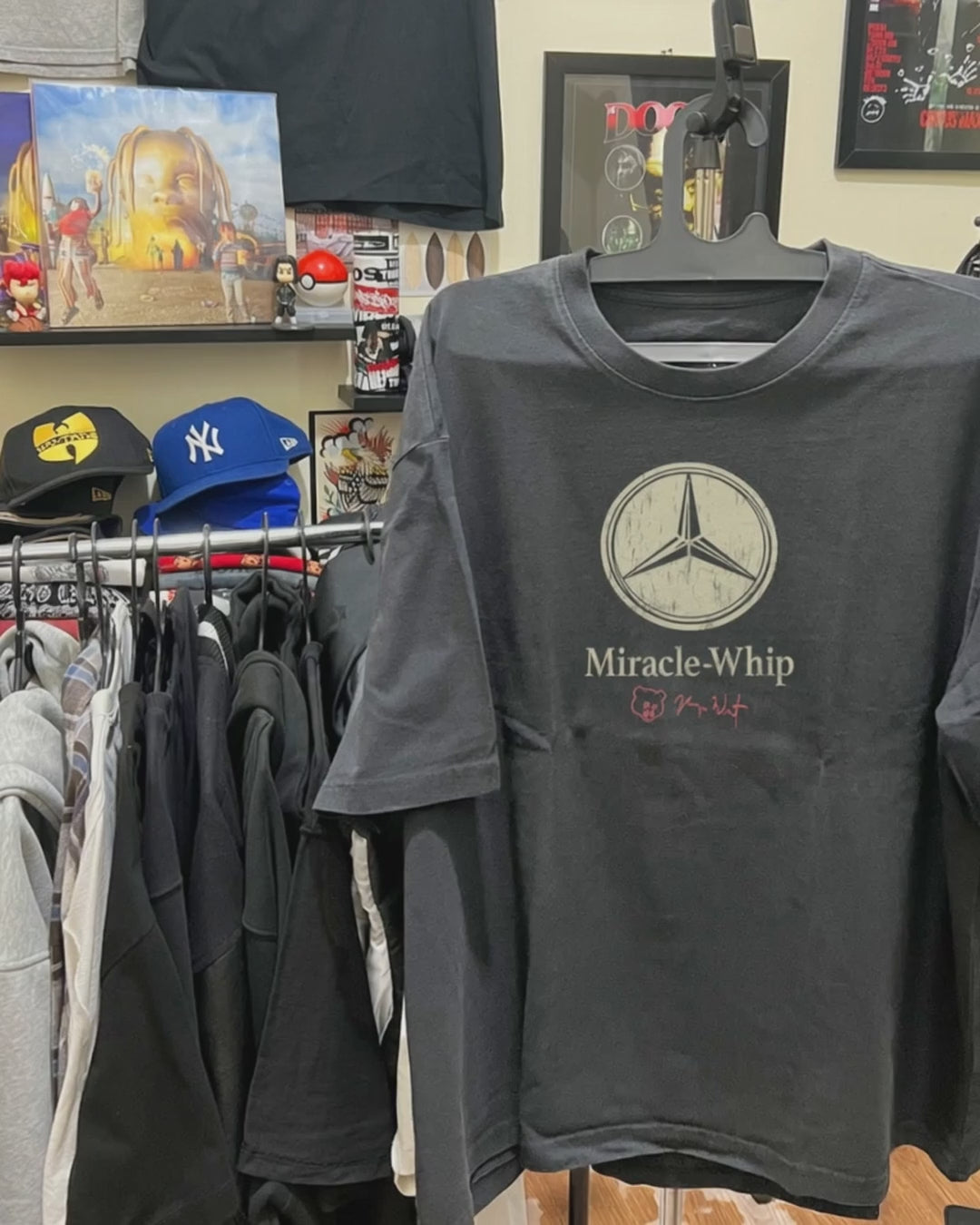 Mirvcle Whip Black T-Shirt product video [GB-DPA:e759ef827e09]