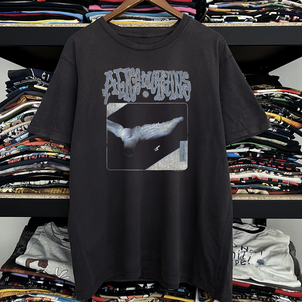 1992 Alice In Chains Broken Foot Xray Washed Black Tee – Strike