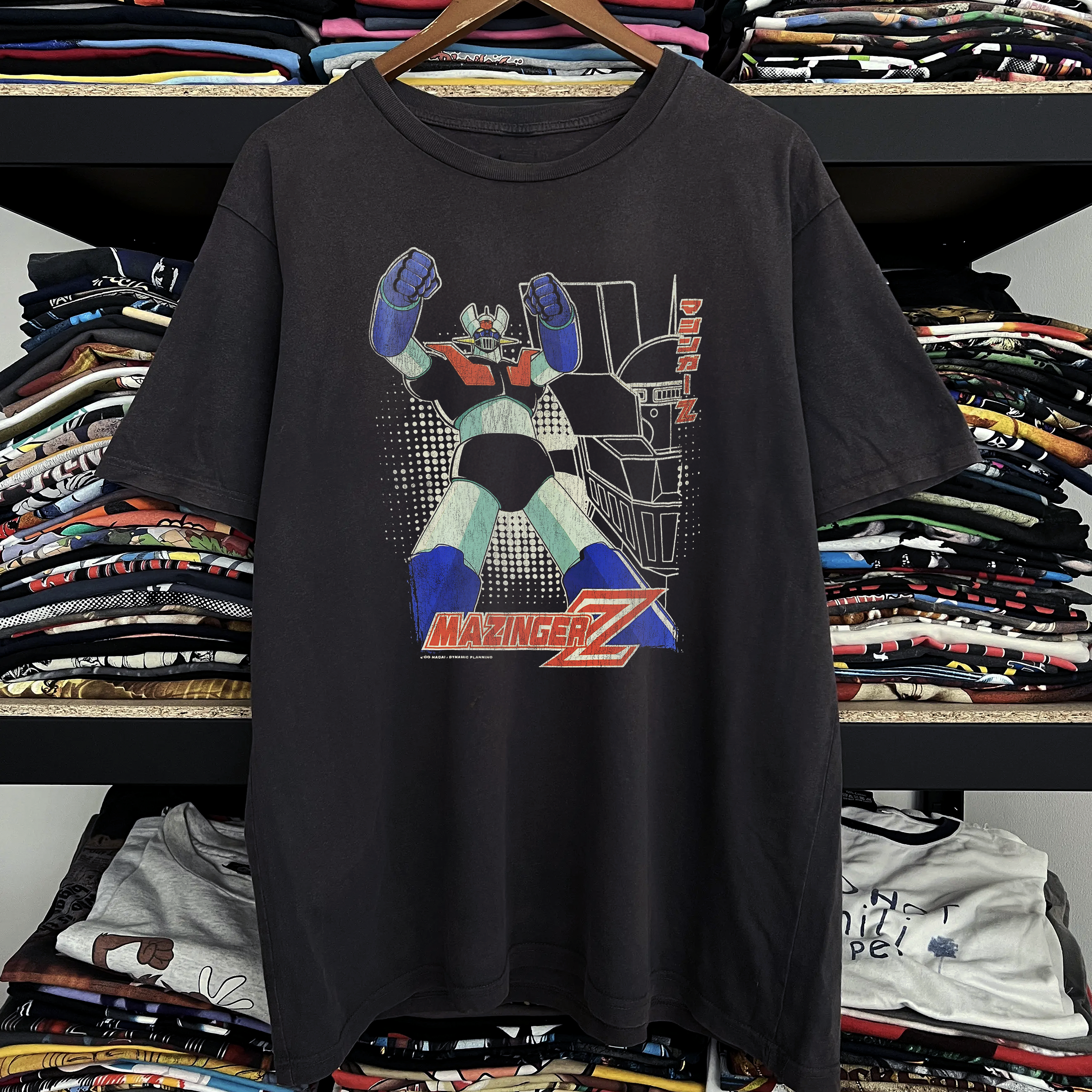 Rare Mazinger Washed Black Tee