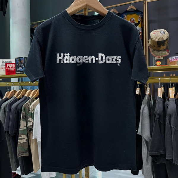90s Häagen-Dazs ロゴ スウェット ブラック 90s Häagen-Dazs ロゴ スウェット ブラック