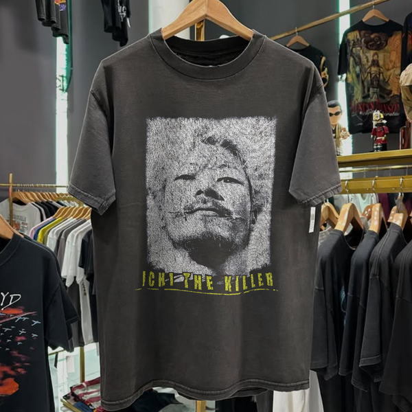 Action Painting Vintage Tシャツ XZ334 Tシャツ 00s NIAD アート ヴィンテージ 国立美術館 抽象画