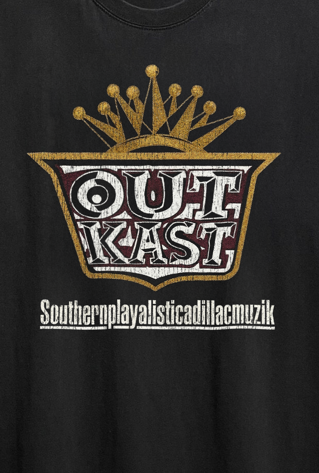 Outkast Washed Black Tee