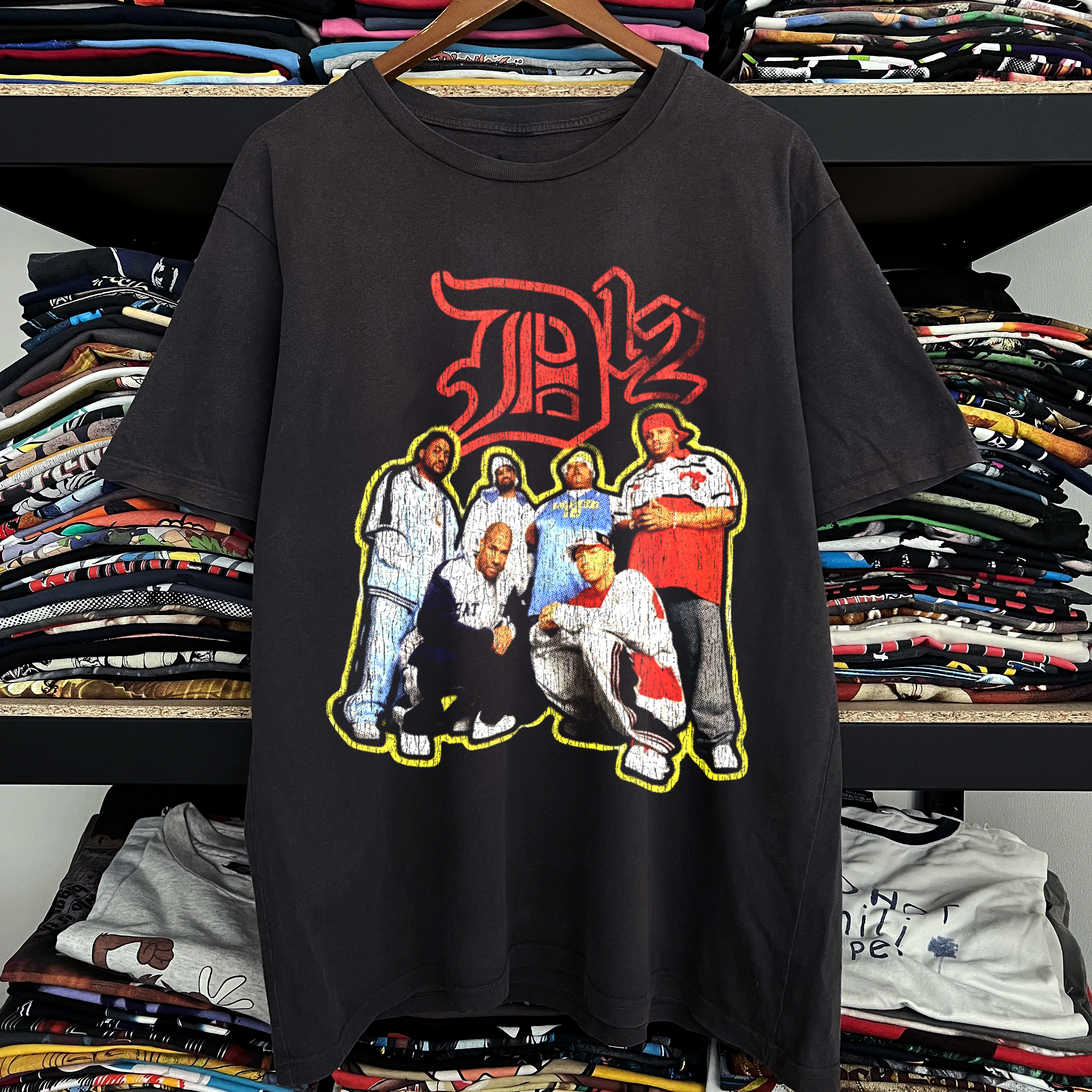 Rare D12 Washed Black Tee