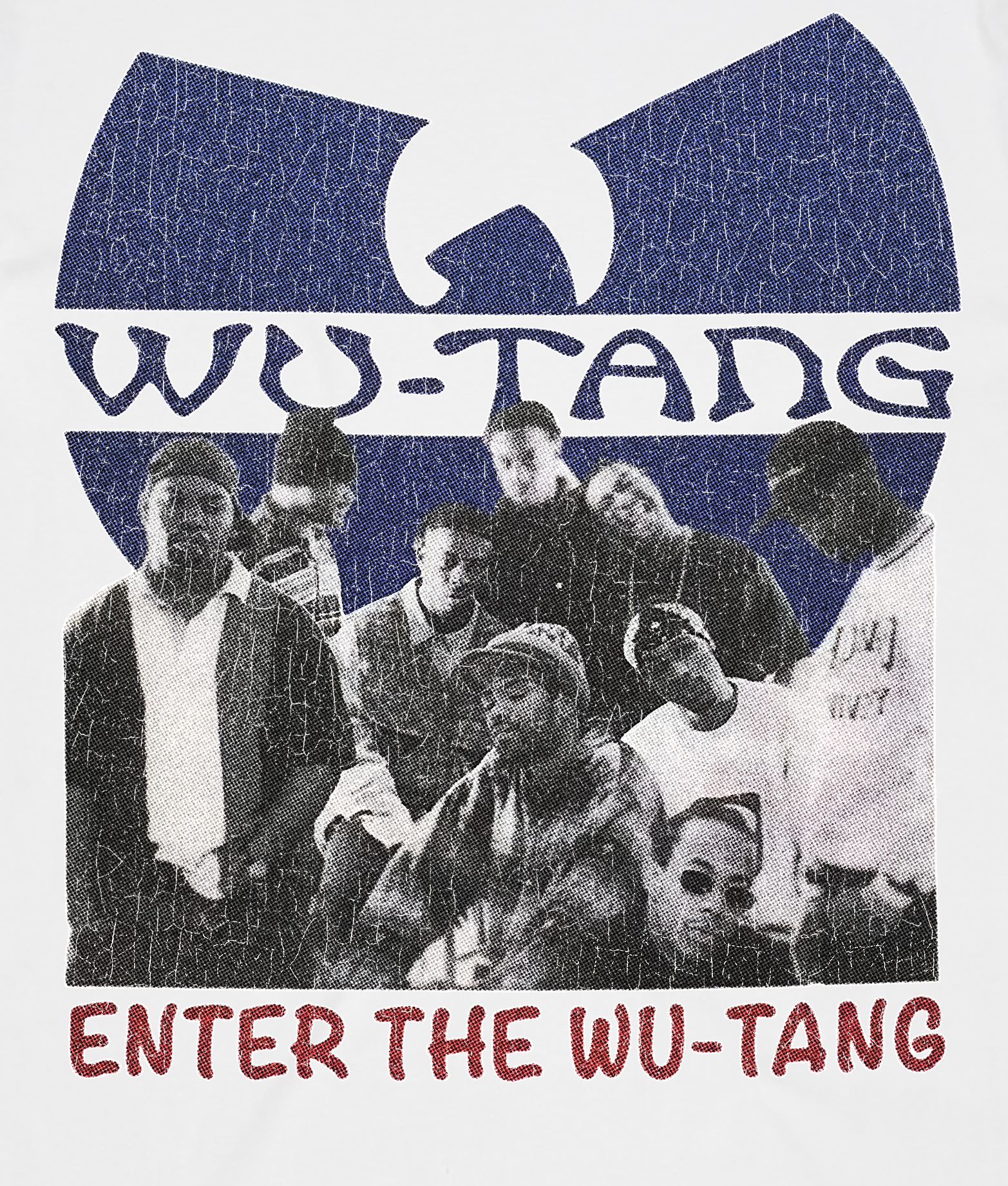Super Rare Wu-Tang Vintage Washed Tee