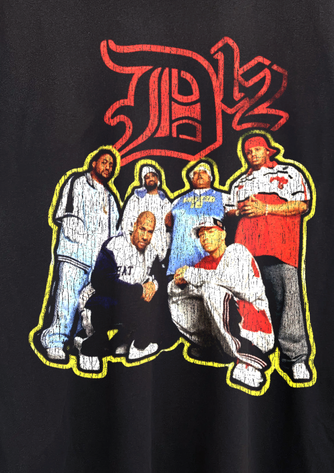Rare D12 Washed Black Tee
