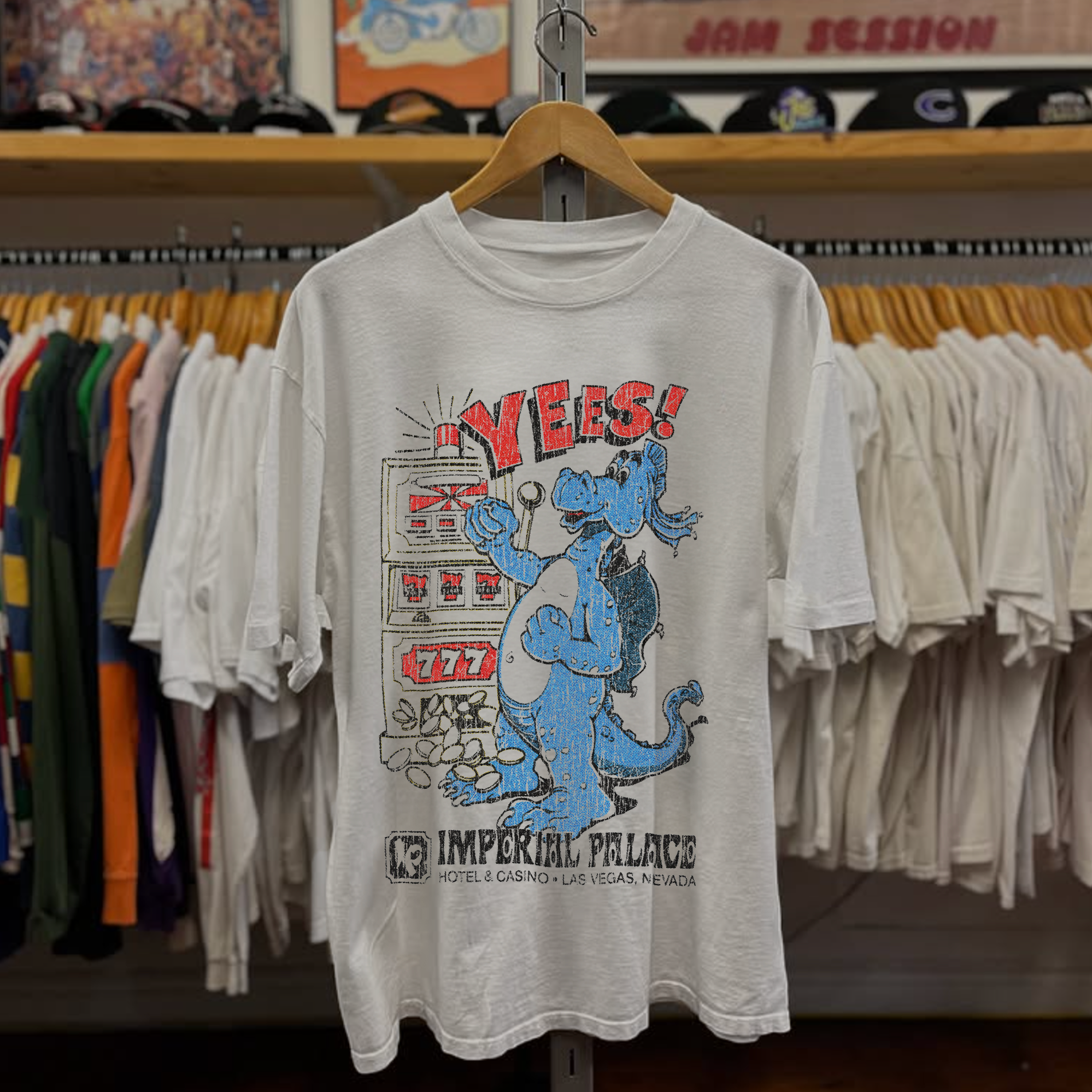 Rare Imperial Palace Washed White Tee